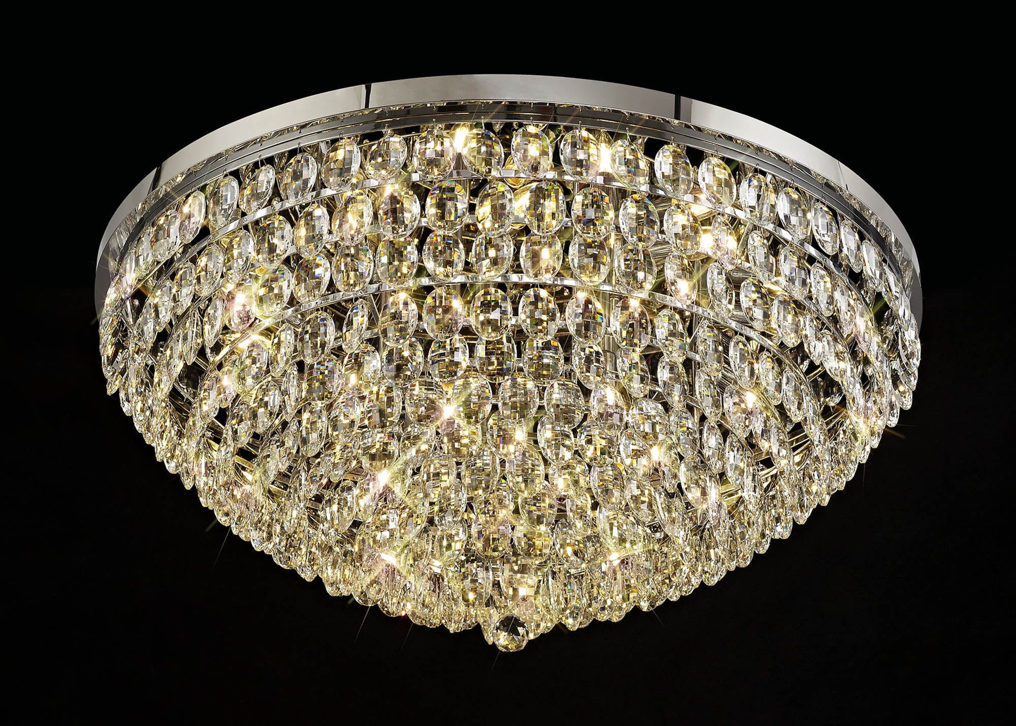 IL32815  Coniston Ceiling 15 Light (35.4kg) Polished Chrome